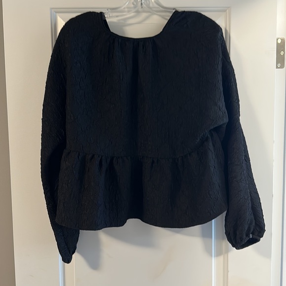 Wilfred high-low textured shirt - Picture 3 of 3